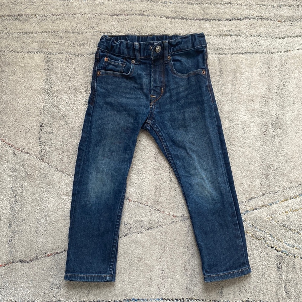 H&M 4T jeans slim straight leg